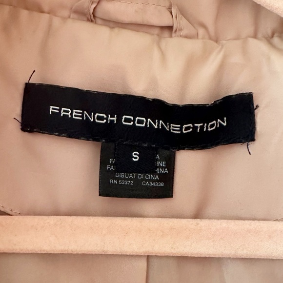 French Connection Khaki Rain Jacket Small - Picture 3 of 11